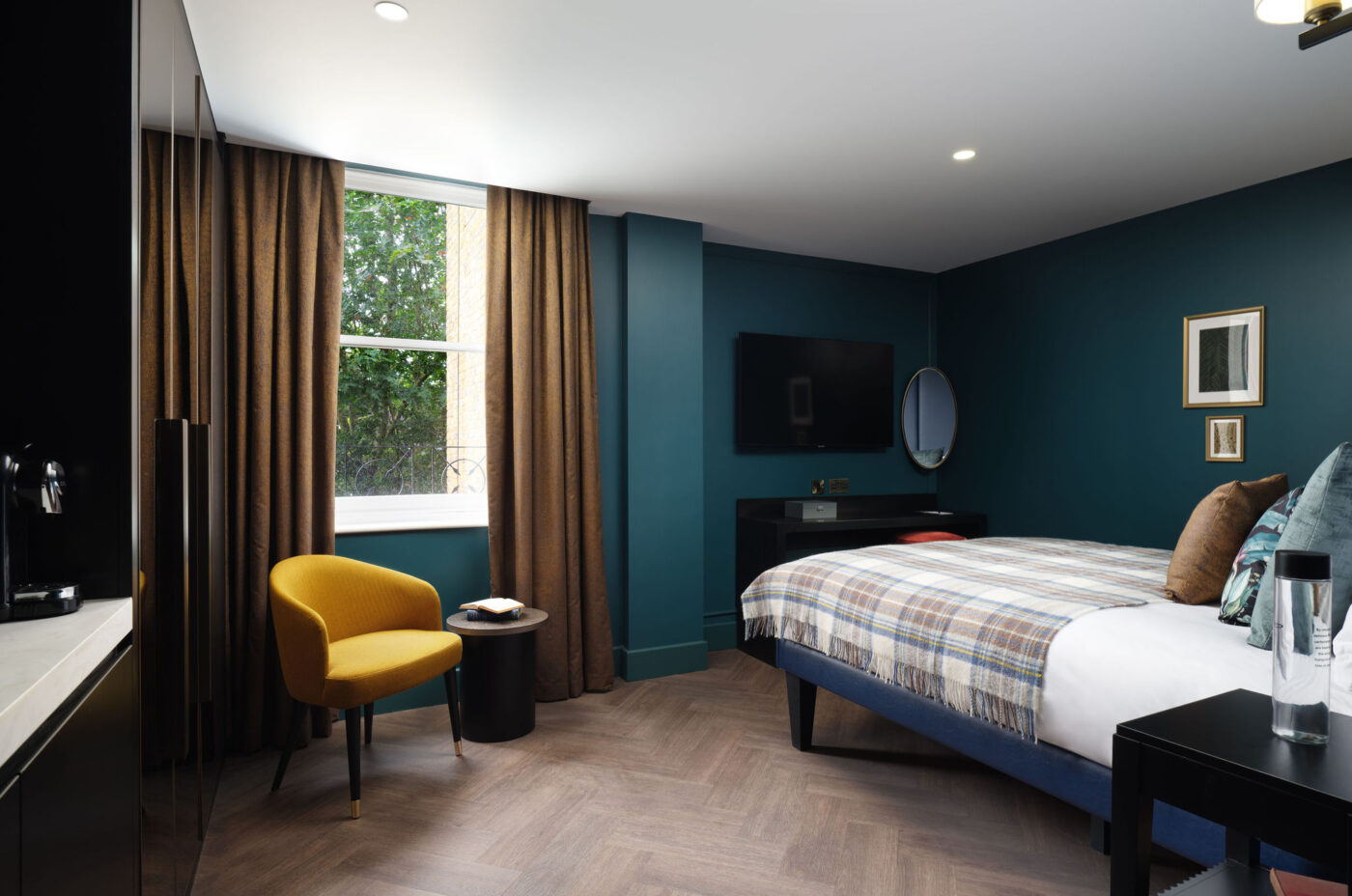 King Accessible Bedroom at The Other House South Kensington Hotel & Club